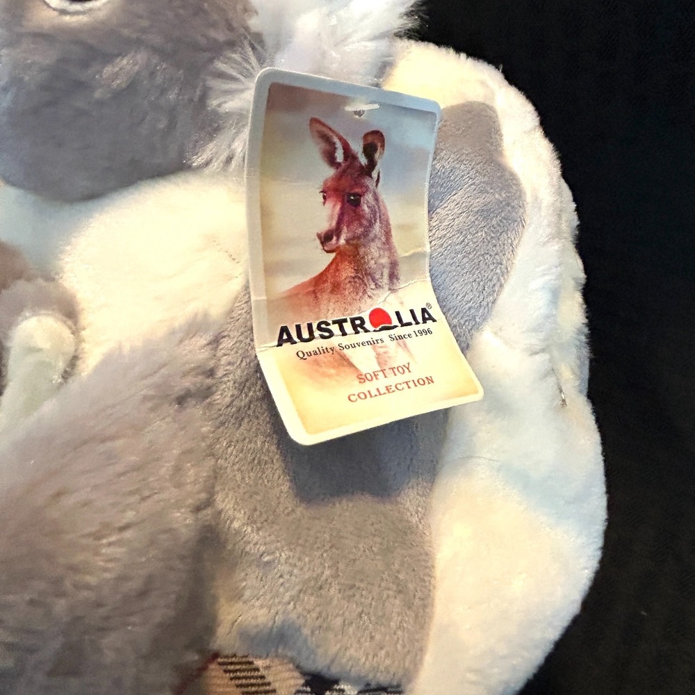 Australia Koala With Joey Children's Backpack Plush Stuffed Animal Toy New - Picture 2 of 4